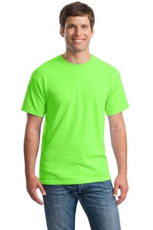 NEON GREEN 5000 gildan-heavy cotton 100% cotton t-shirt
