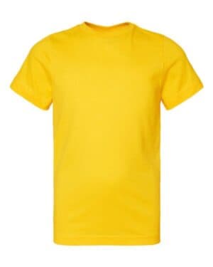 YELLOW Lat 6101 youth fine jersey tee