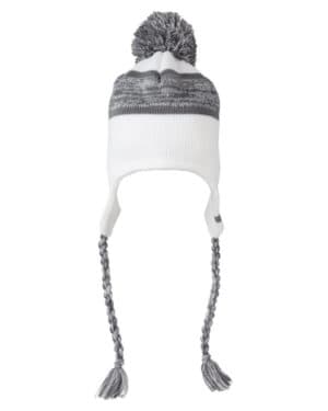 WHITE J america 5007JA backcountry knit pom hat