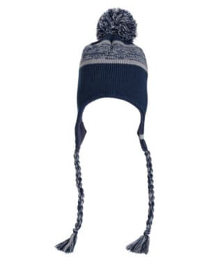 NAVY J america 5007JA backcountry knit pom hat