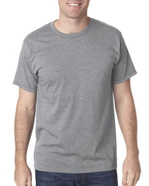 HEATHER GREY Bayside 5010 adult usa made heather jersey t-shirt