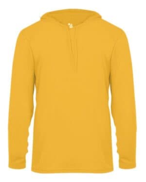 GOLD Badger 4105 b-core hooded long sleeve t-shirt