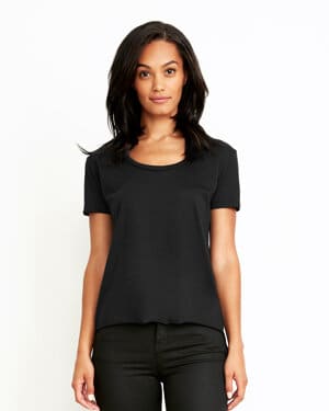 CHARCOAL Next level apparel 5030 ladies' festival scoop