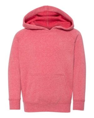 POMEGRANATE PRM10TSB toddler special blend raglan hooded sweatshirt