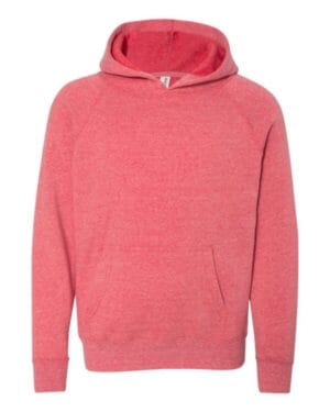 PRM15YSB youth special blend raglan hooded sweatshirt