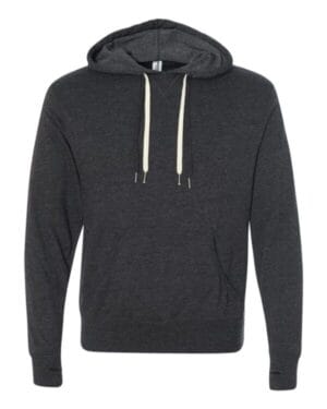 CHARCOAL HEATHER PRM90HT unisex midweight french terry hooded sweatshirt
