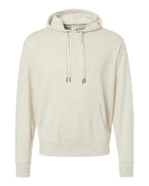 OATMEAL HEATHER PRM90HT unisex midweight french terry hooded sweatshirt