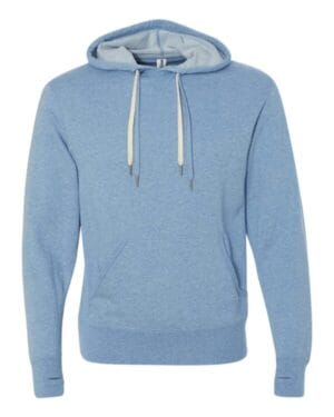 SKY HEATHER PRM90HT unisex midweight french terry hooded sweatshirt