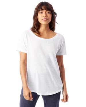 WHITE Alternative 5064BP ladies' backstage t-shirt