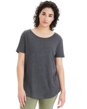 CHARCOAL HEATHER Alternative 5064BP ladies' backstage t-shirt