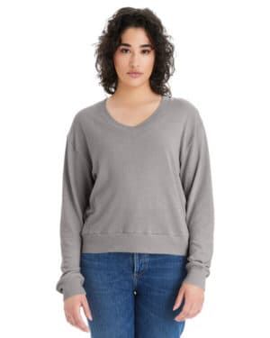 SMOKE GREY Alternative 5065BP ladies' slouchy sweatshirt