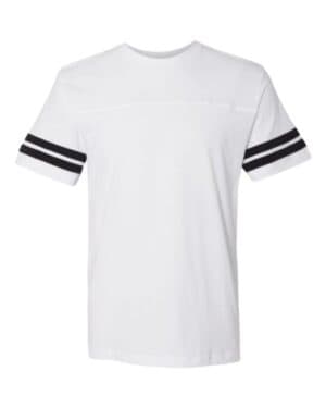 Lat 6937 football fine jersey tee