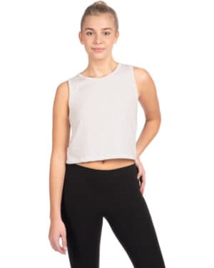 Next level apparel 5083 ladies' festival cropped tank