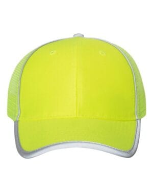 SAFETY YELLOW Outdoor cap SAF300M safety mesh-back cap