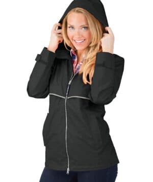 Charles river 5099CR women's new englander rain jacket
