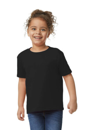 BLACK 5100P gildan heavy cotton toddler t-shirt