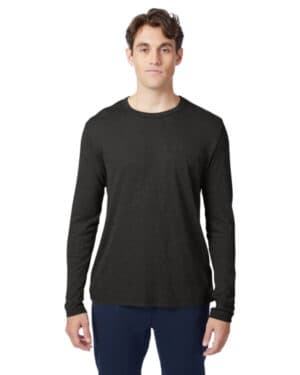 CHARCOAL HEATHER Alternative 5100BP unisex keeper long-sleeve