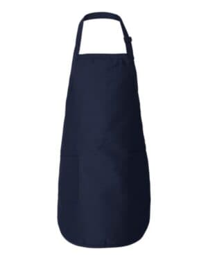Q-tees Q4350 full-length apron with pockets