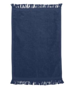 Q-tees T100 fringed fingertip towel