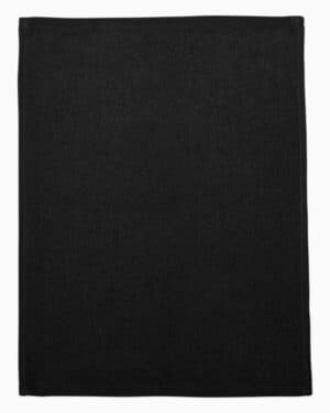 BLACK Q-tees T600 hemmed fingertip towel