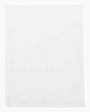 WHITE Q-tees T600 hemmed fingertip towel