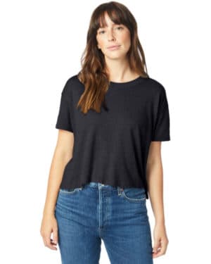 Alternative 5114BP ladies' headliner cropped t-shirt