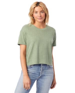 Alternative 5114BP ladies' headliner cropped t-shirt