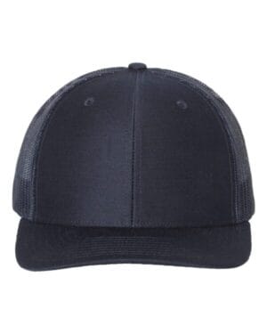 NAVY Richardson 112 adjustable snapback trucker cap