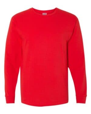 RED Bayside 5060 usa-made long sleeve t-shirt