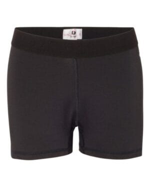 BLACK Badger 4629 womens 3 pro-compression shorts