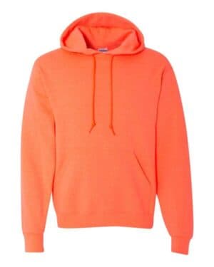 RETRO HEATHER CORAL Jerzees 996MR nublend hooded sweatshirt