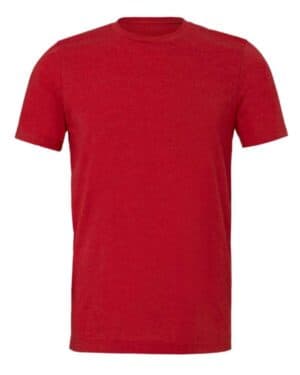 SOLID RED TRIBLEND Bella canvas 3413 triblend tee