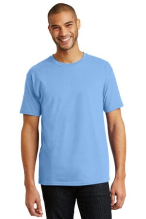 CAROLINA BLUE 5250 hanes-authentic 100% cotton t-shirt