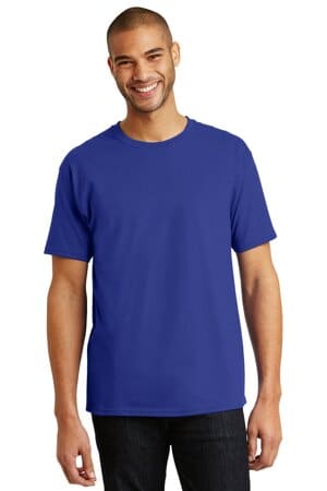 DEEP ROYAL 5250 hanes-authentic 100% cotton t-shirt