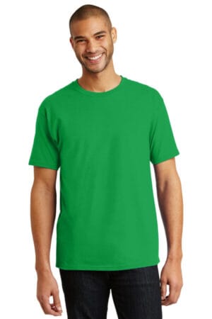 KELLY GREEN 5250 hanes-authentic 100% cotton t-shirt