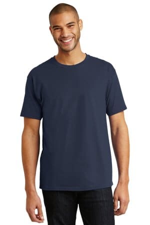 NAVY 5250 hanes-authentic 100% cotton t-shirt