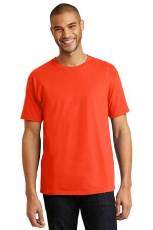ORANGE 5250 hanes-authentic 100% cotton t-shirt
