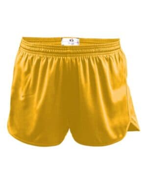 GOLD Alleson athletic 2272 youth b-core track shorts