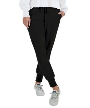BLACK Charles river 5255CR womens clifton distressed joggers