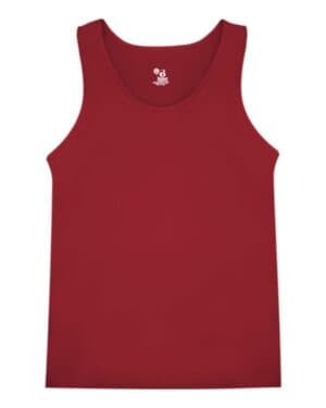 RED Alleson athletic 2662 youth b-core tank top