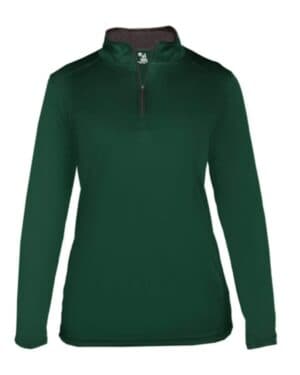Badger 4103 womens b-core quarter-zip pullover