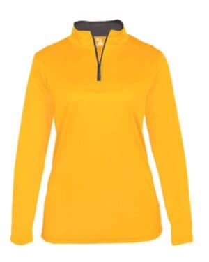 Badger 4103 womens b-core quarter-zip pullover
