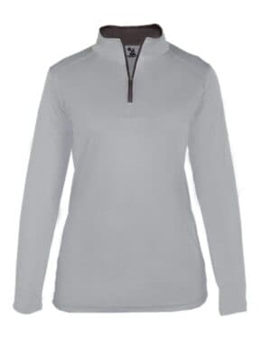 Badger 4103 womens b-core quarter-zip pullover