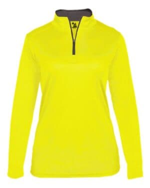 Badger 4103 womens b-core quarter-zip pullover