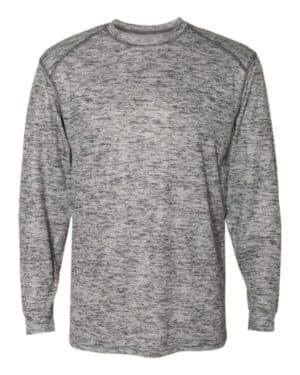 GRAPHITE TONAL BLEND Badger 4174 tonal blend long sleeve t-shirt