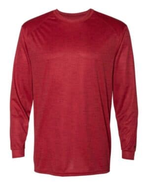 RED TONAL BLEND Badger 4174 tonal blend long sleeve t-shirt