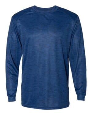 ROYAL TONAL BLEND Badger 4174 tonal blend long sleeve t-shirt