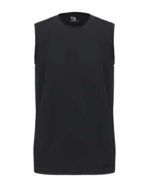 BLACK Badger 2130 youth b-core sleeveless t-shirt