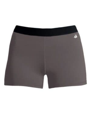 Badger 2629 girls' pro-compression shorts