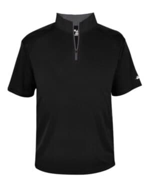 Badger 4199 b-core short sleeve quarter-zip